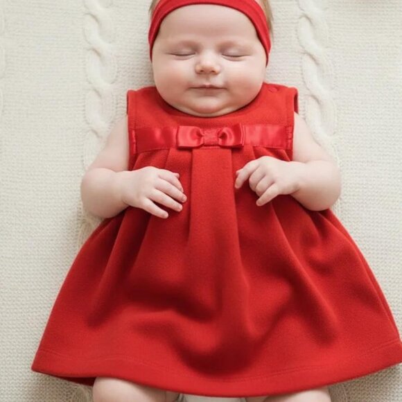 Just One You by Carter's Fleece Dress size 3 Months - Picture 7 of 7